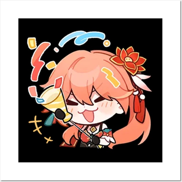 Honkai Star Rail Chibi Guinaifen 2 Wall Art by HoyoStan